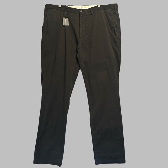 NWT Polo Ralph Lauren Classic Fit Chino Pants Mens Big & Tall 42x36 Black Office - Picture 1 of 10